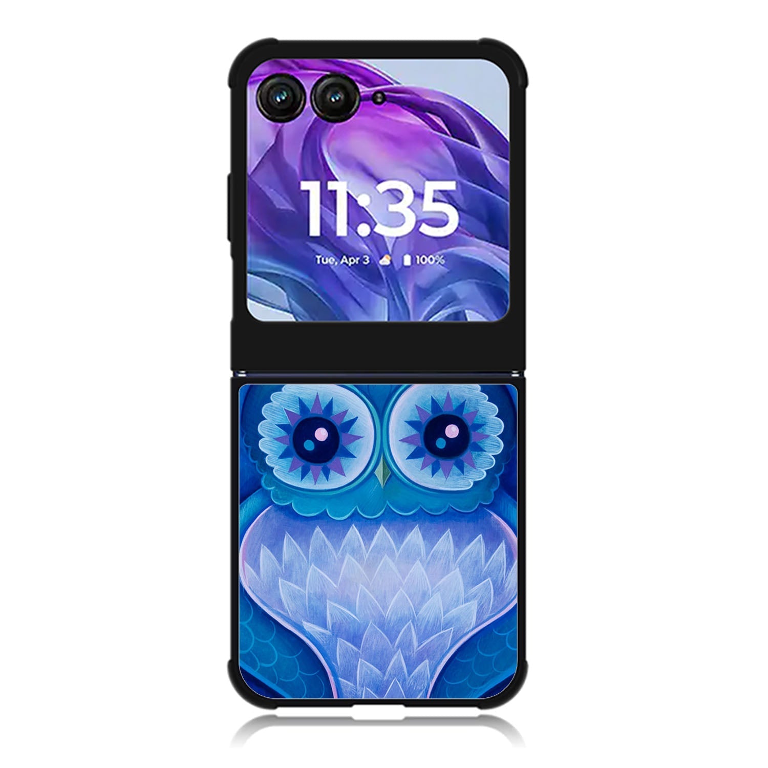 night owl Motorola Moto Razr 2024 , Moto Razr 50 Case FE2714