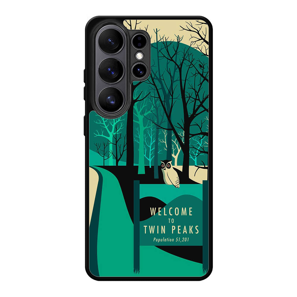 welcome to twin peaks wallpaper Samsung Galaxy S26 Ultra Case BC2711