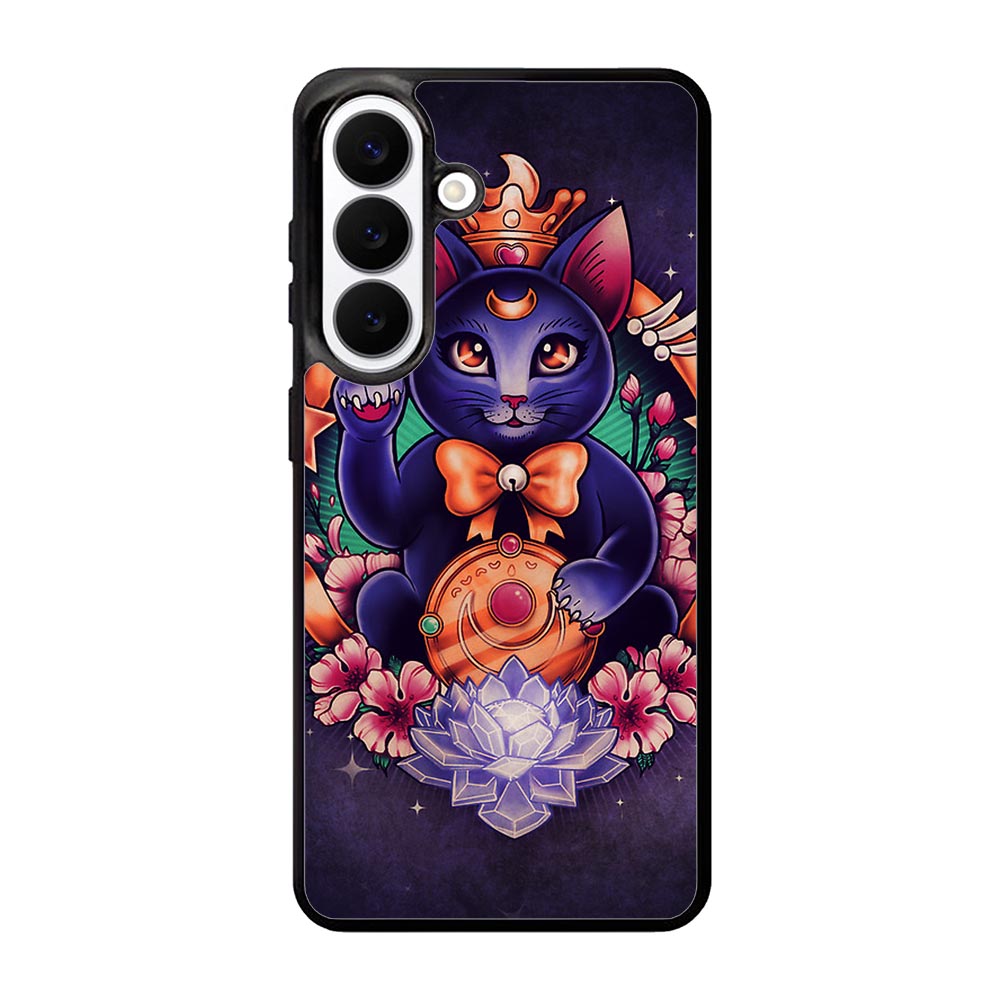 Luna Cat Sailor Moon Samsung Galaxy S26 Plus Case BC2707