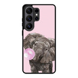 Bubble Gum Elephant Samsung Galaxy S26 Plus Case