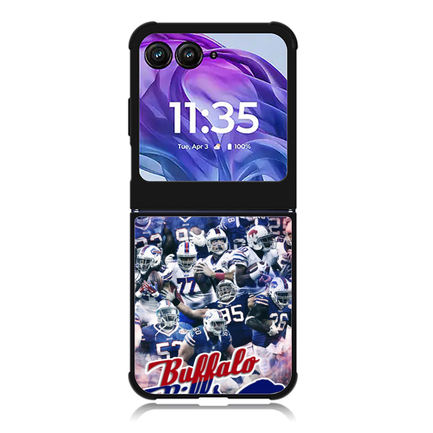 buffalo bills Motorola Moto Razr Plus 2025/2024 Case, Moto Razr 50 Ultra 5G BC2671