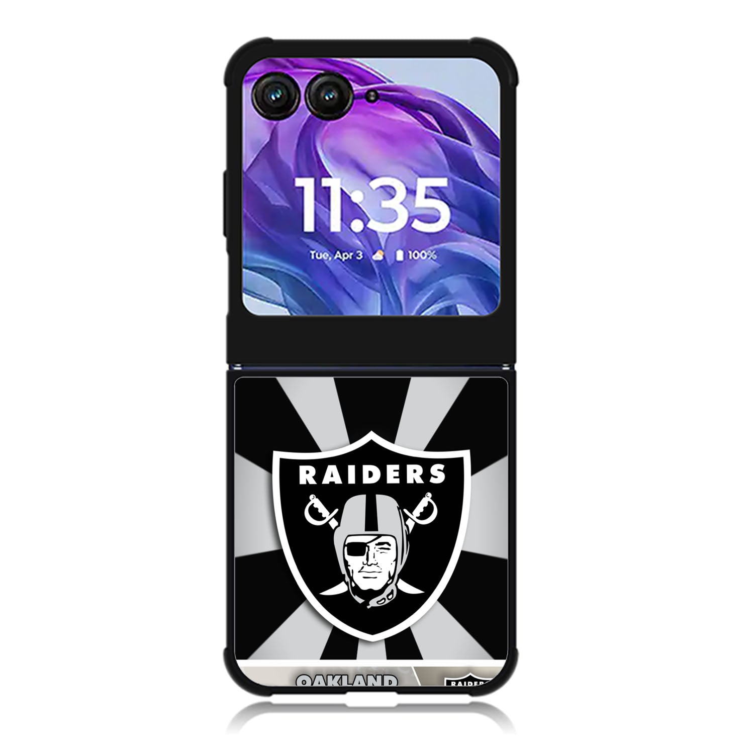 Oakland Raiders Motorola Moto Razr 2024 , Moto Razr 50 Case FE2616