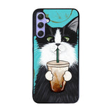 cute coffee cat Case Samsung Galaxy A35 5G BC2297