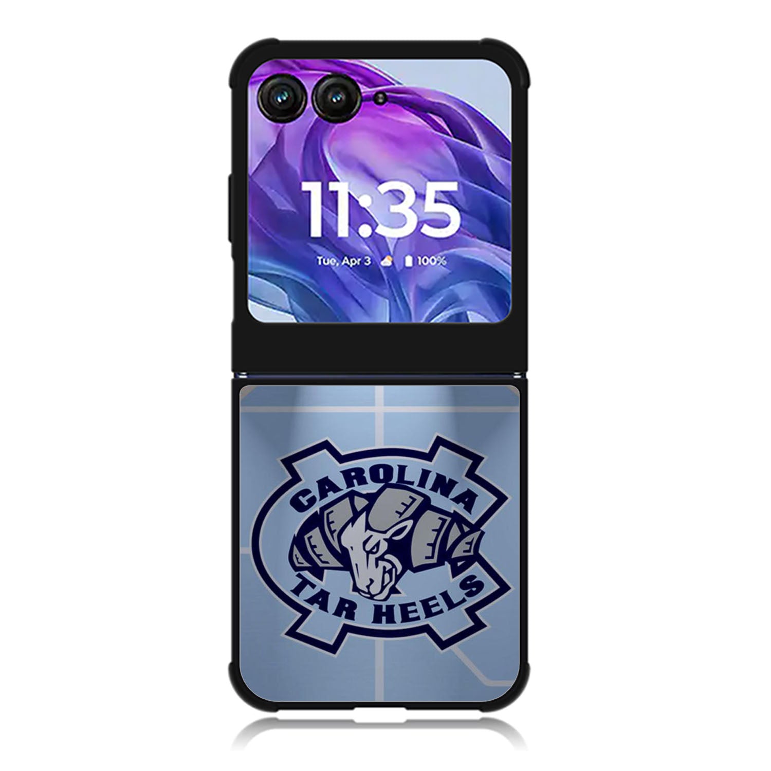 north carolina football Motorola Moto Razr Plus 2025/2024 Case, Moto Razr 50 Ultra 5G BC2307
