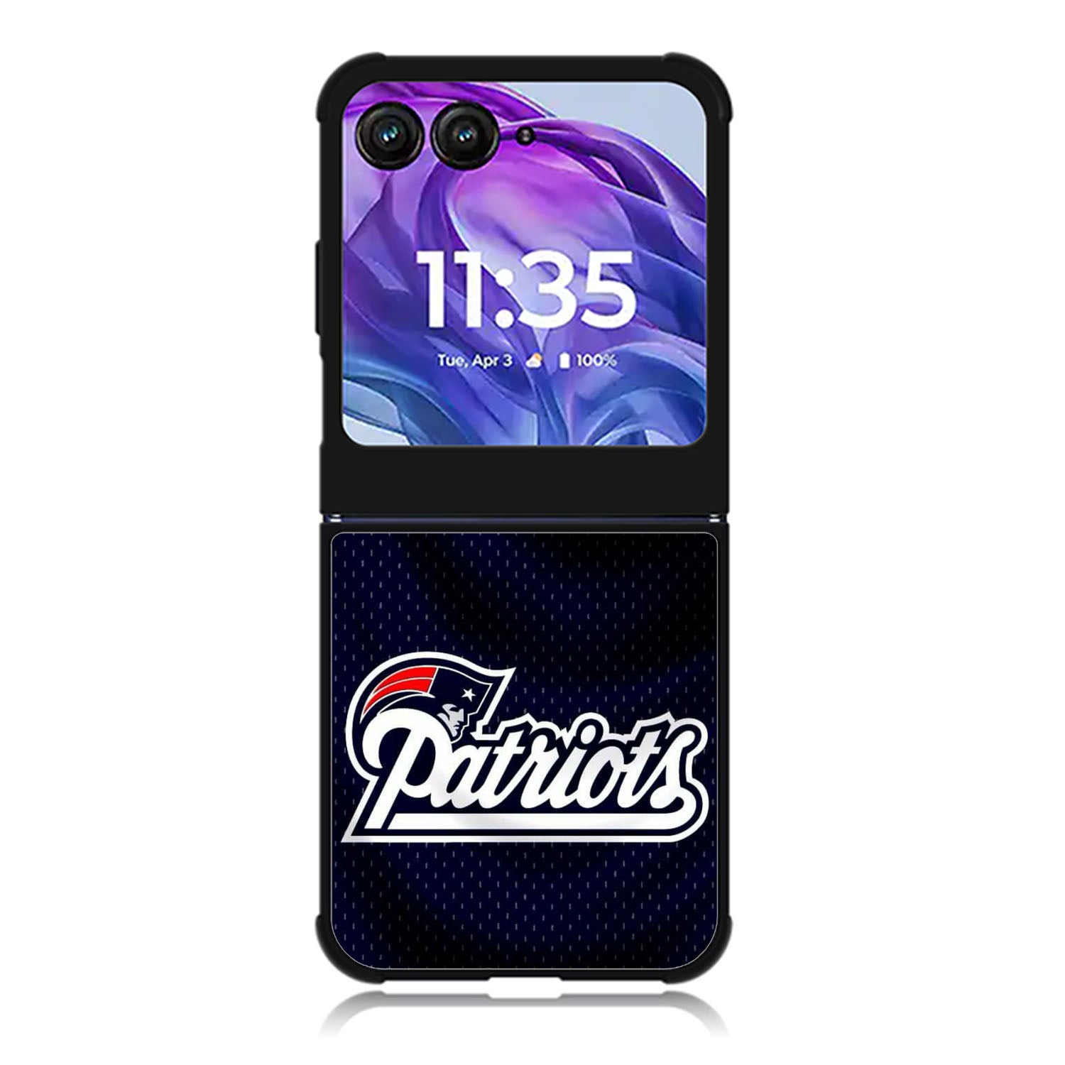 new england patriots Motorola Moto Razr 2024 , Moto Razr 50 Case FE2309