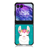 llama Motorola Moto Razr Plus 2025/2024 Case, Moto Razr 50 Ultra 5G BC2284