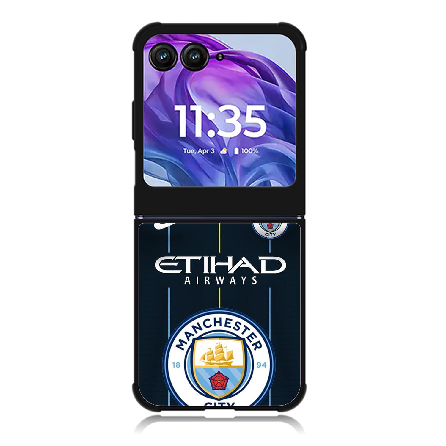 Manchester City Motorola Moto Razr Plus 2025/2024 Case, Moto Razr 50 Ultra 5G BC2376