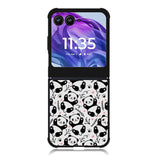 panda pattern Motorola Moto Razr 2024 , Moto Razr 50 Case FE2396
