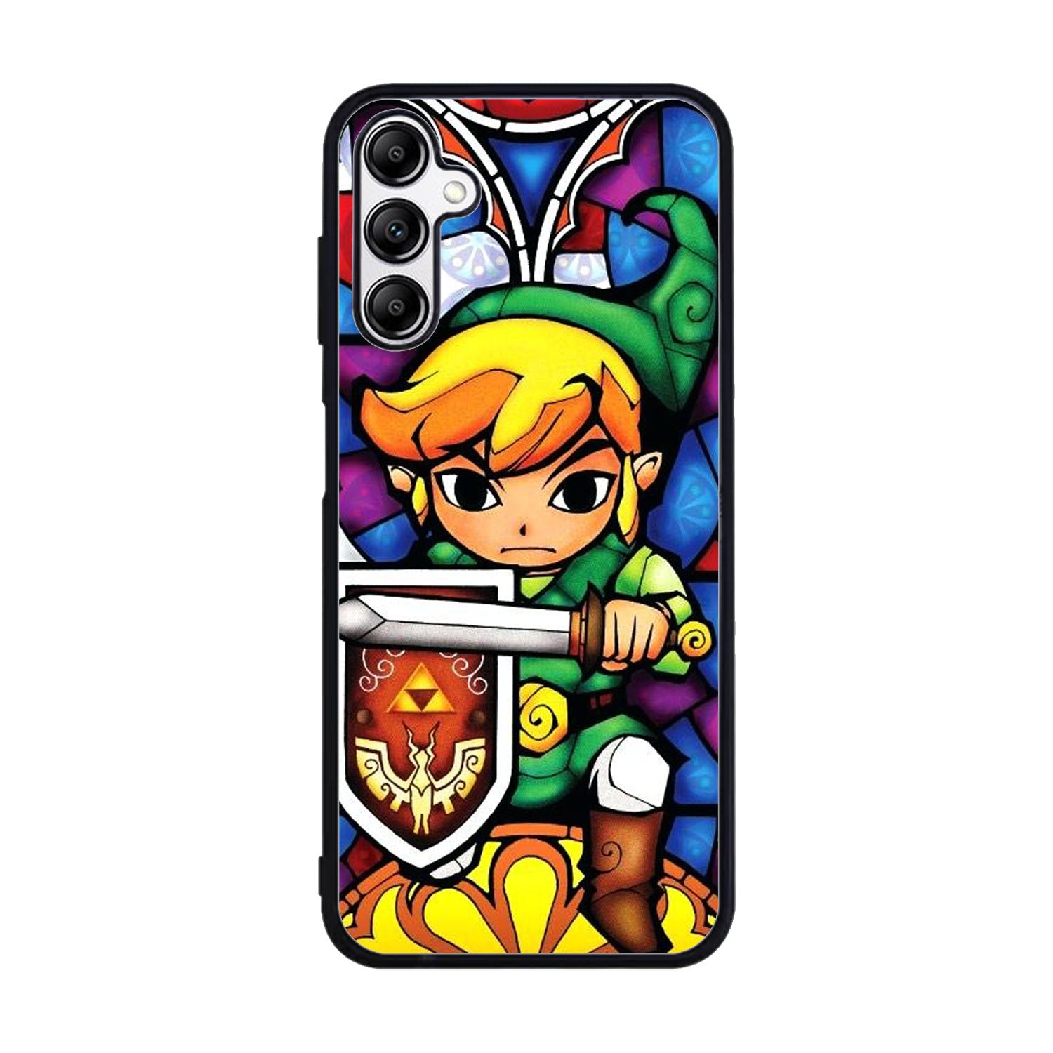 Pictures Of Stained Glass Legend Of Zelda Case Samsung Galaxy A15 BC2423