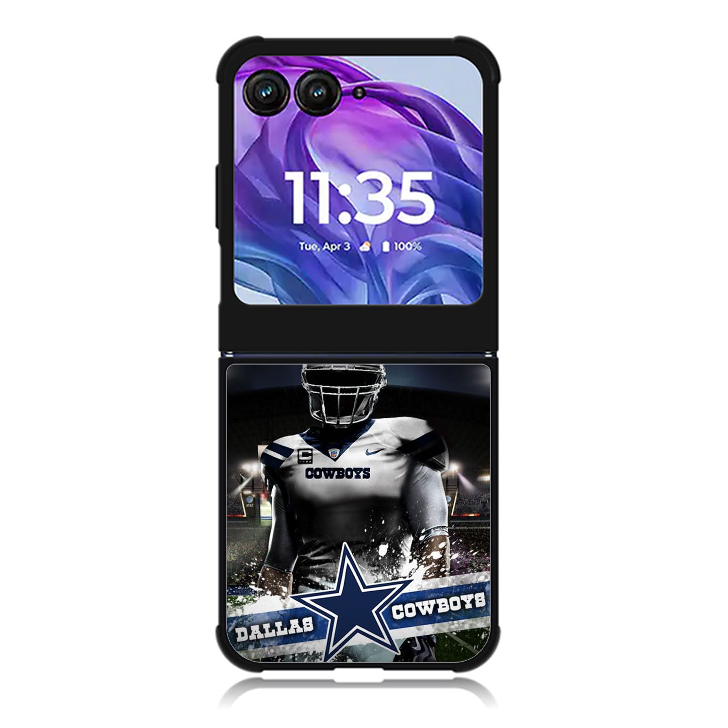 Dallas Cowboys Motorola Moto Razr Plus 2025/2024 Case, Moto Razr 50 Ultra 5G BC2433