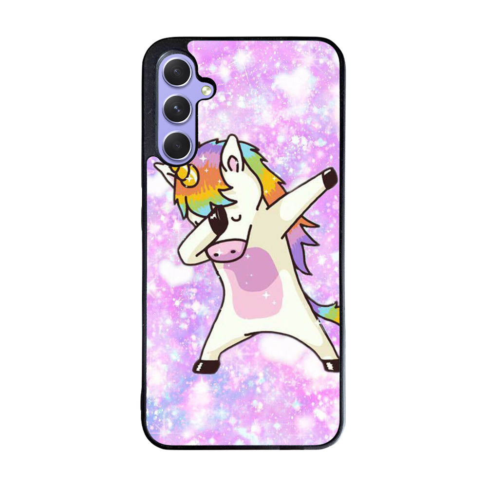 dabbing unicorn Case Samsung Galaxy A35 5G BC2444