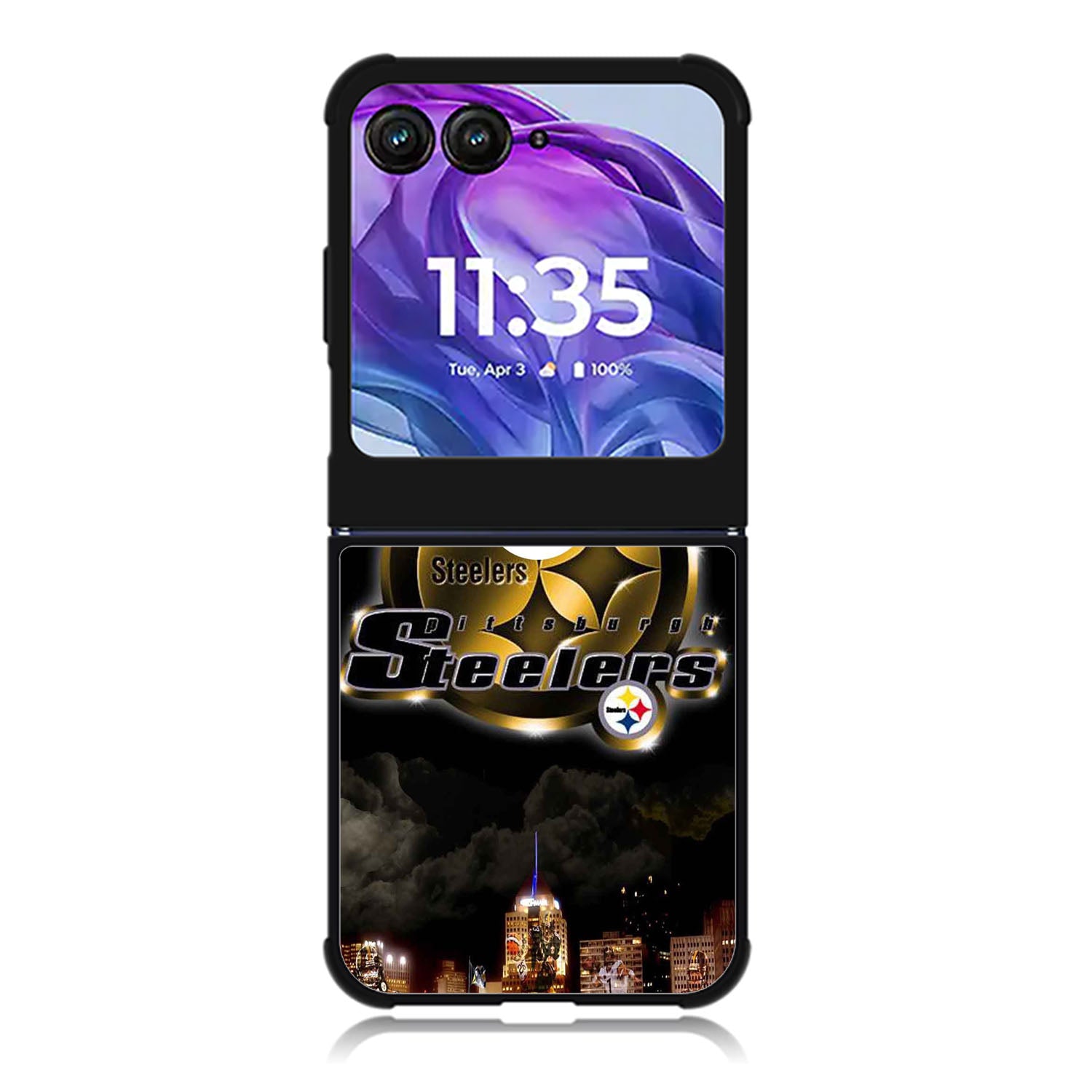 Pittsburgh Steelers Motorola Moto Razr Plus 2025/2024 Case, Moto Razr 50 Ultra 5G BC2463