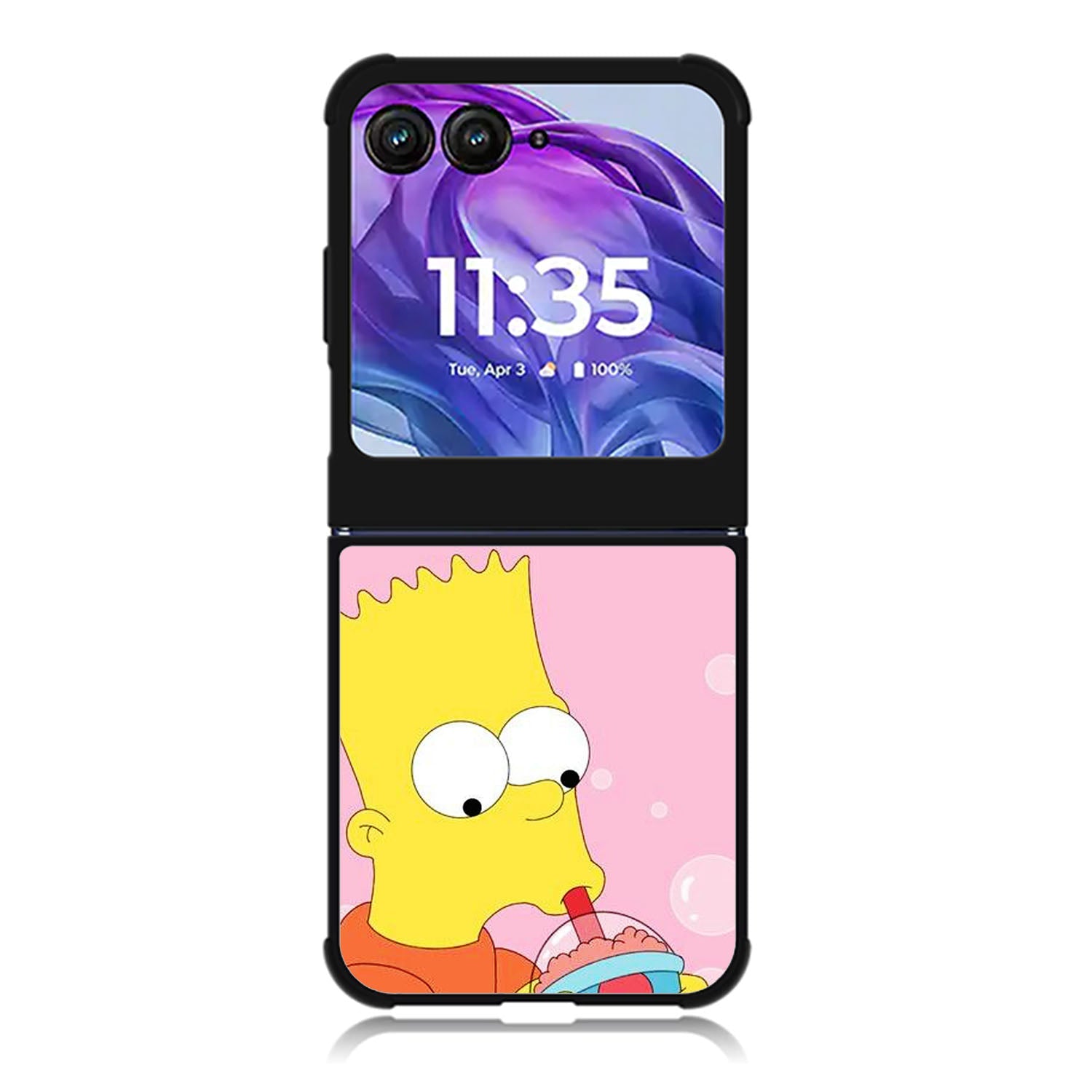 the simpsons Motorola Moto Razr 2024 , Moto Razr 50 Case FE2476