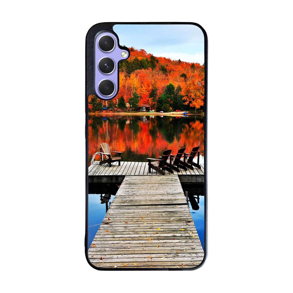 Autumn Fall on Lake Case Samsung Galaxy A35 5G BC2514