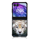 Baby Tiger white Motorola Moto Razr 2024 , Moto Razr 50 Case FE2518