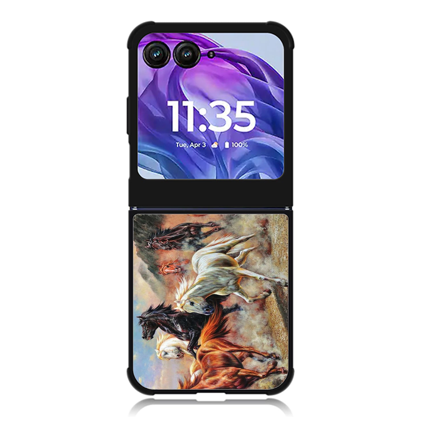 Horses Running Motorola Moto Razr Plus 2025/2024 Case, Moto Razr 50 Ultra 5G BC2526