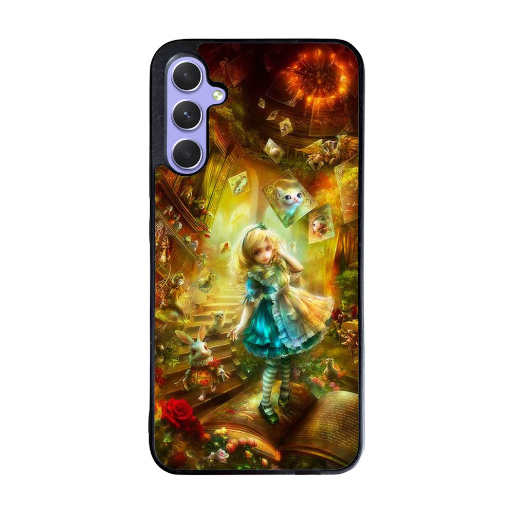 alice in wonderland ART Case Samsung Galaxy A55 5G BC2533