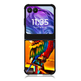 Scarlet Macaw Parrot Motorola Moto Razr 2024 , Moto Razr 50 Case FE2544