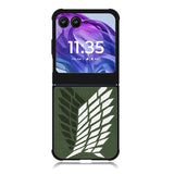Attack on Titan Survey LOGO Motorola Moto Razr 2024 , Moto Razr 50 Case FE2553