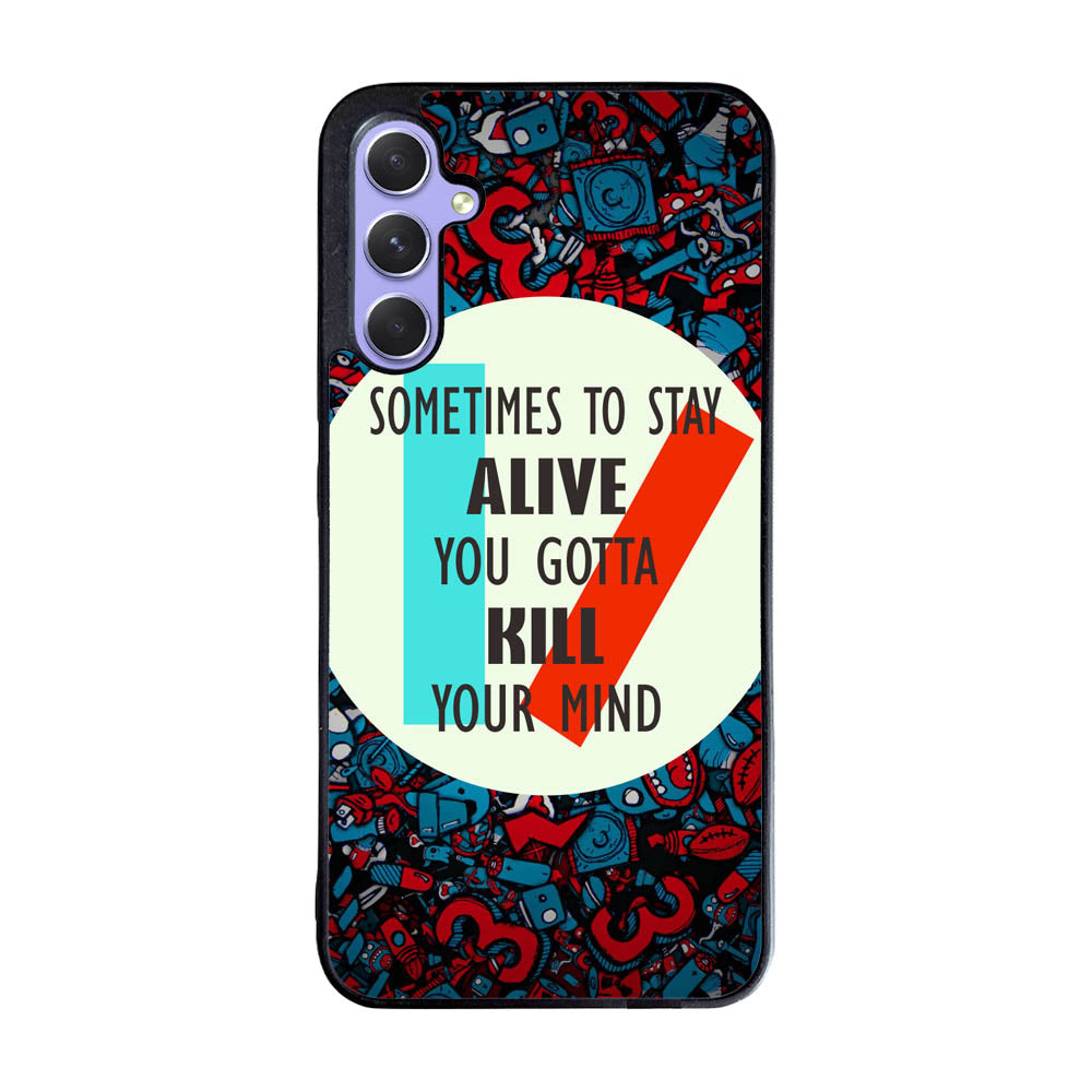 Twenty One Pilots Quote Case Samsung Galaxy A35 5G BC2582
