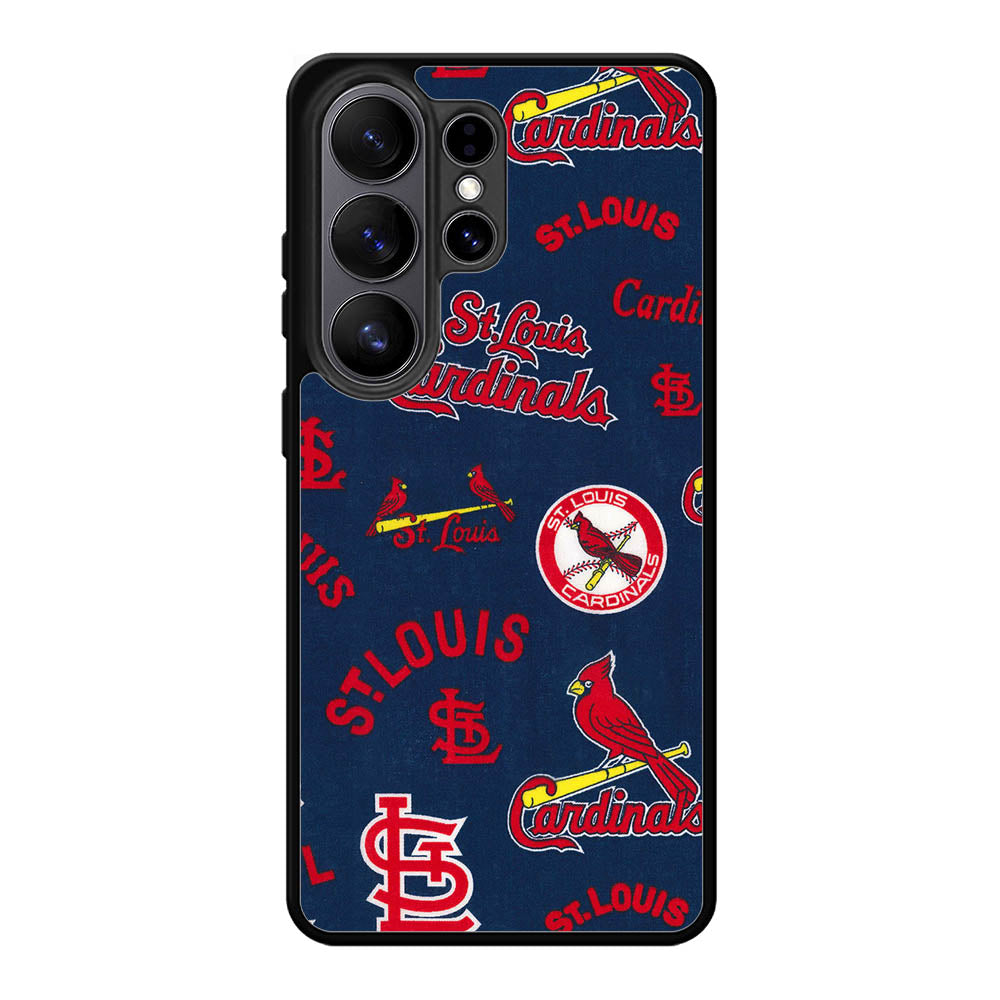 St Louis Cardinals Pattern Samsung Galaxy S26 Plus Case