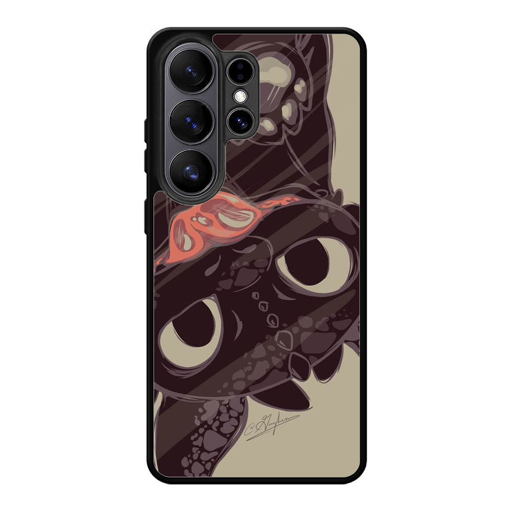 Toothless How To Train Your Dragon 3rd Samsung Galaxy S26 Plus Case