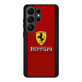 Ferrari Chrome Logo Samsung Galaxy S26 Plus Case