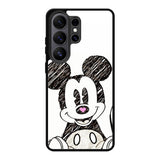 Mickey Mouse Hand Drawing Samsung Galaxy S26 Plus Case