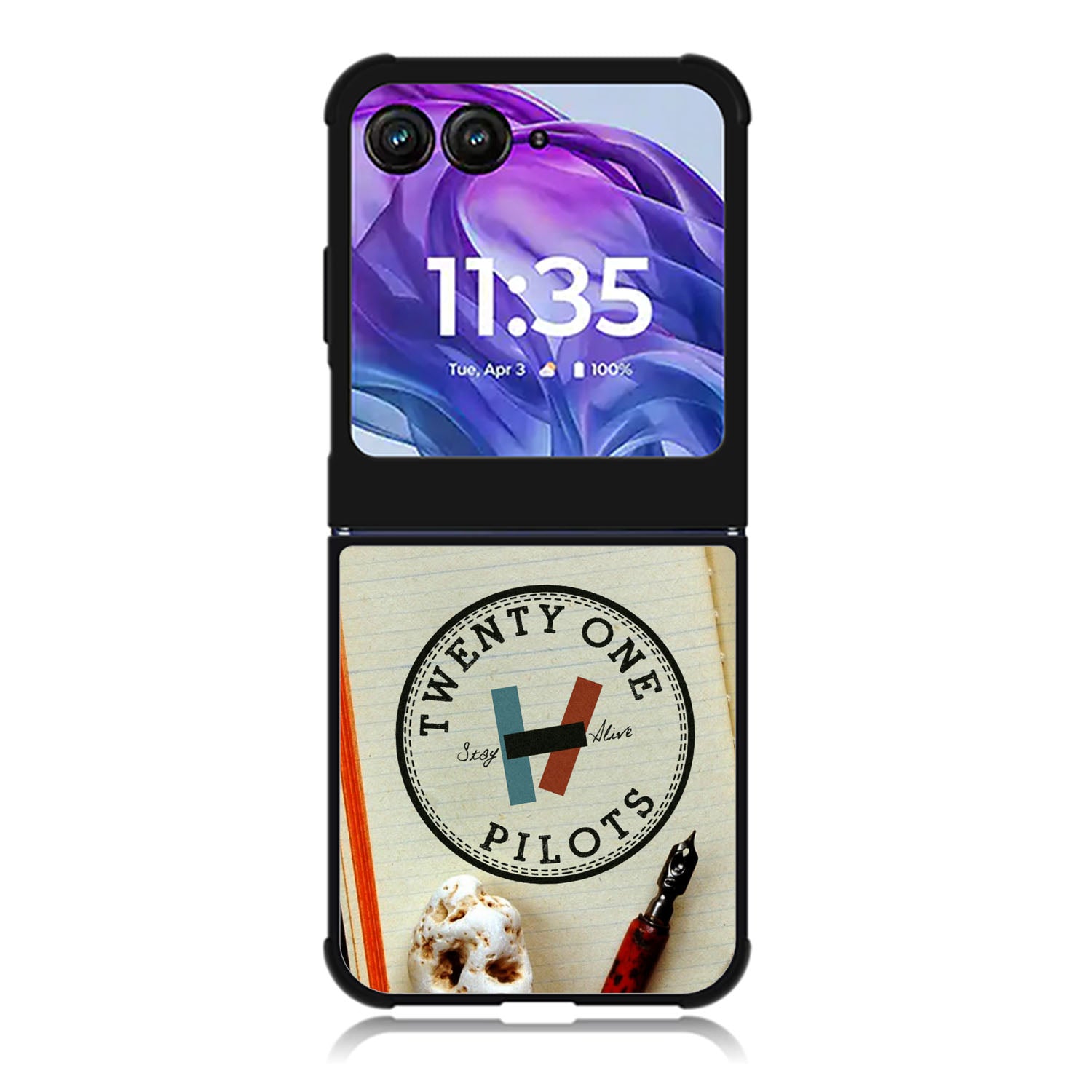21 Pilots Stay Alive Motorola Moto Razr Plus 2025/2024 Case, Moto Razr 50 Ultra 5G BC0083