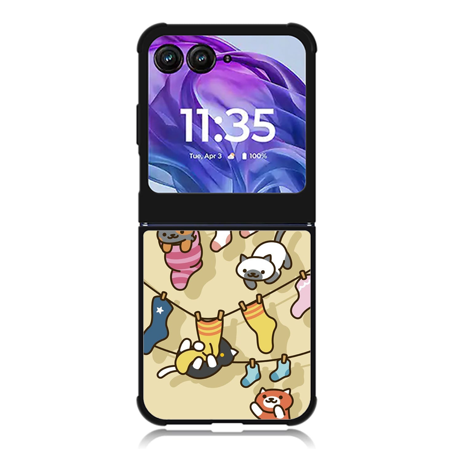 Neko Atsume Motorola Moto Razr 2024 , Moto Razr 50 Case FE0031