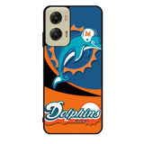 Miami Dolphins Logo Case Motorola Moto G Stylus 2024 5G BC0025