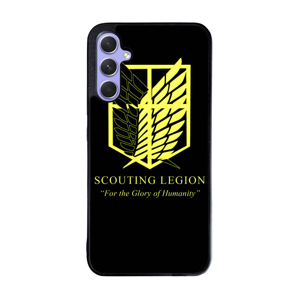 Attack on Titan Scouting Legion Case Samsung Galaxy A55 5G BC0076