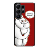 Cat and Baymax Hairy Baby Samsung Galaxy S26 Plus Case