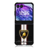 Lamborghini Logo Motorola Moto Razr Plus 2025/2024 Case, Moto Razr 50 Ultra 5G BC0049