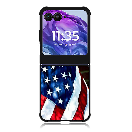 4th OF July Flag Country Motorola Moto Razr Plus 2025/2024 Case, Moto Razr 50 Ultra 5G BC0070