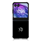 Xo The Weeknd Text Logo Motorola Moto Razr 2024 , Moto Razr 50 Case FE0126