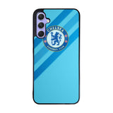 Chelsea Blue Stripe Soccer Sport Case Samsung Galaxy A55 5G BC0069