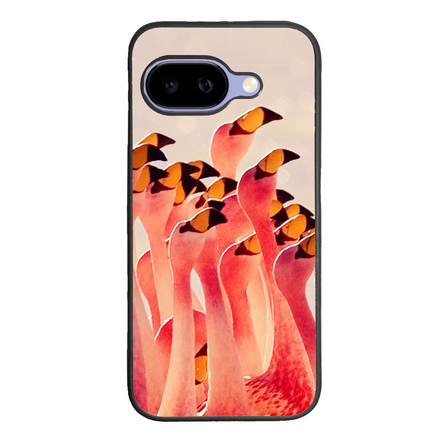 Flamingos Partying Pattern Case Google Pixel 9A BC0054