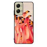 Flamingos Partying Pattern Case Motorola Moto G Stylus 2024 5G BC0054