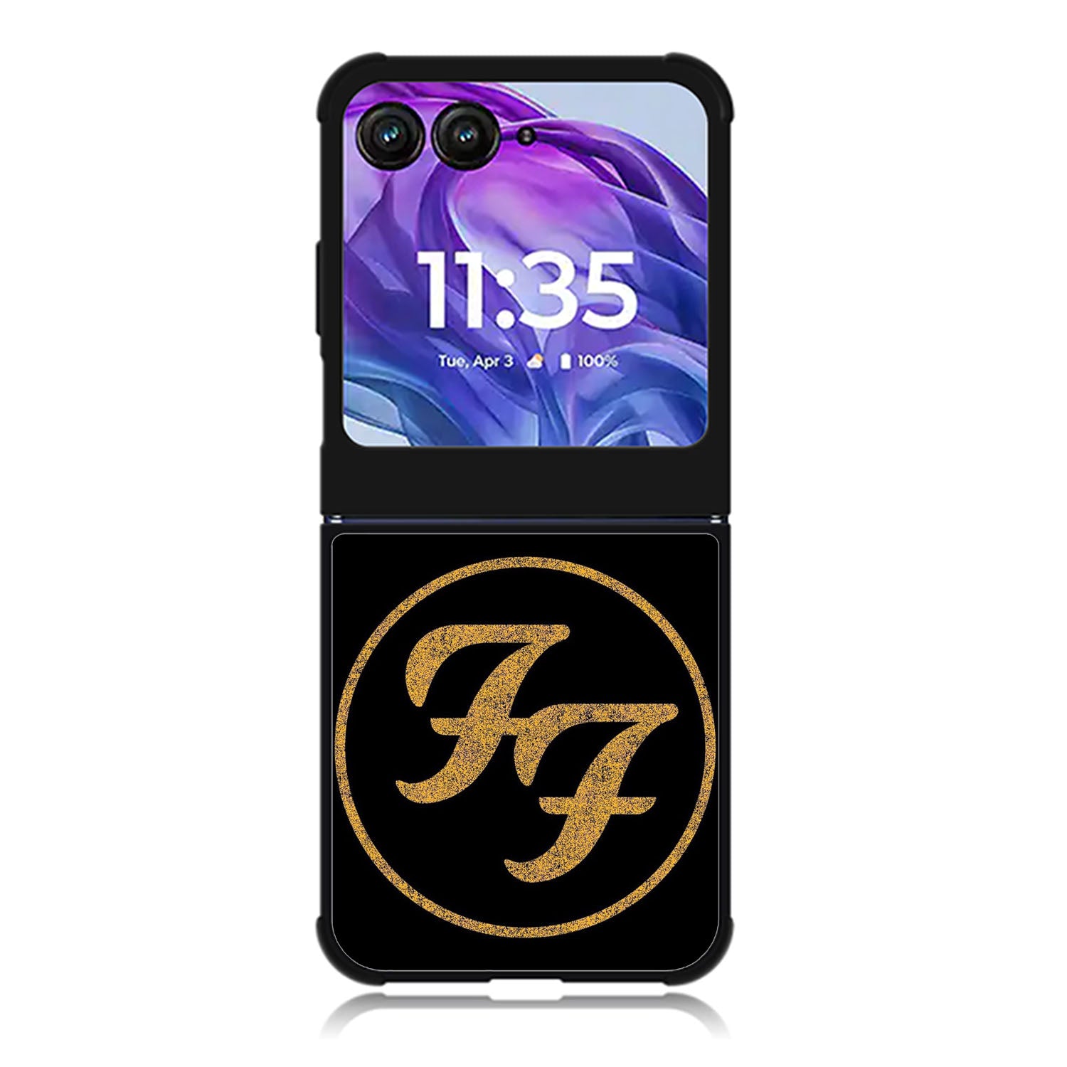Foo Fighters Band Logo Gold Motorola Moto Razr Plus 2025/2024 Case, Moto Razr 50 Ultra 5G BC0055