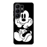 Black Mickey Mouse Samsung Galaxy S26 Plus Case