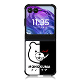 Monokuma 2 Side Motorola Moto Razr Plus 2025/2024 Case, Moto Razr 50 Ultra 5G BC0029
