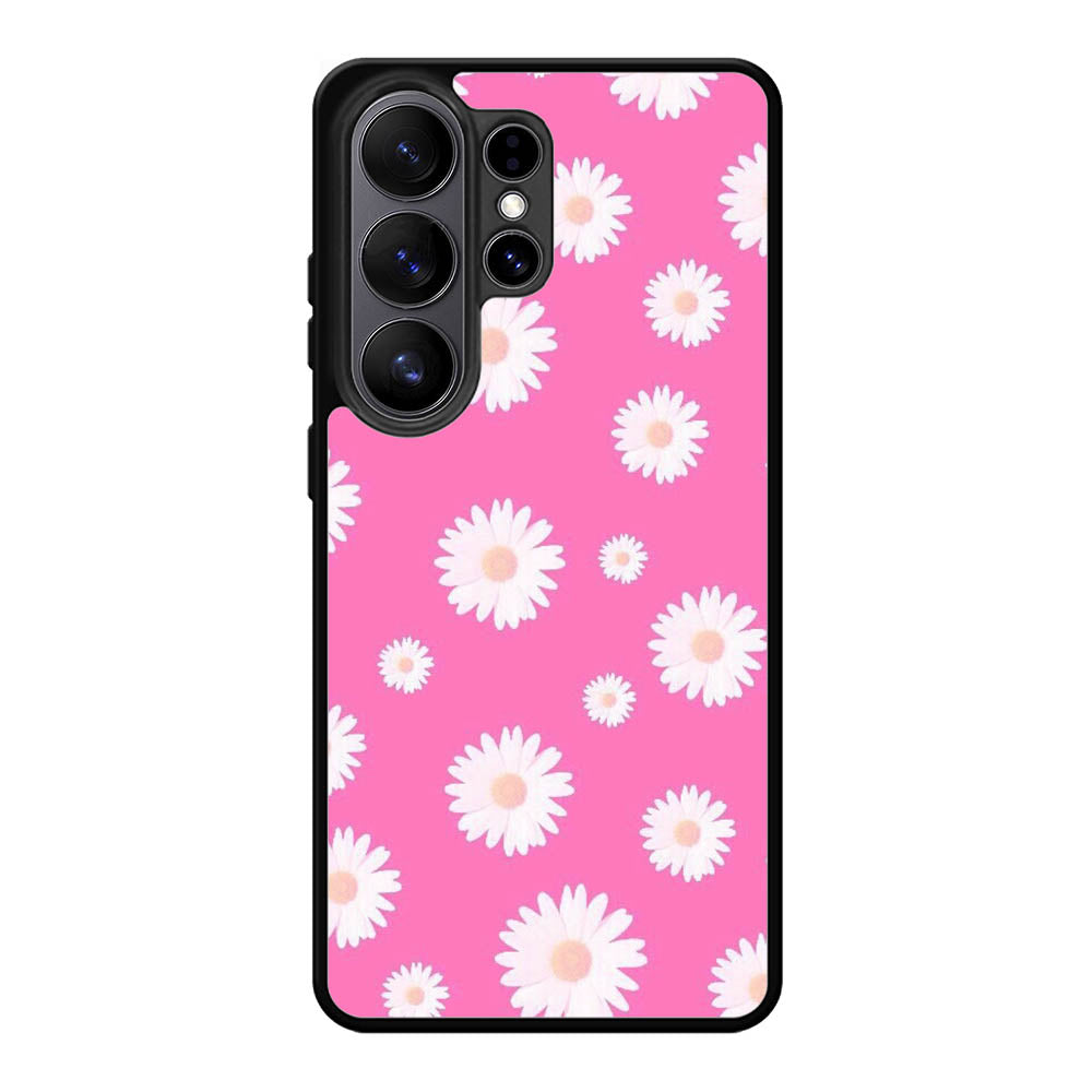 Pink Daisy Samsung Galaxy S26 Plus Case DC1433
