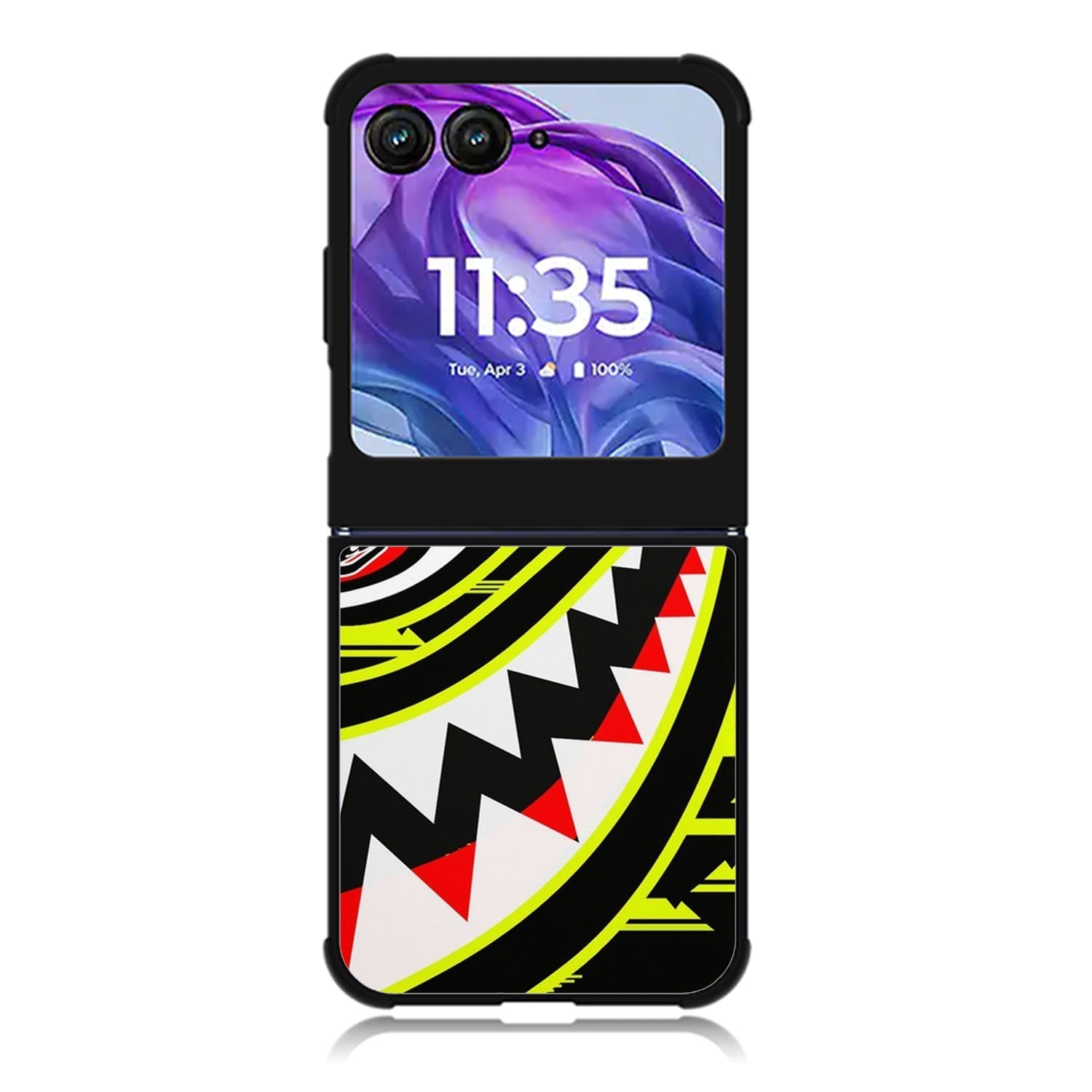 Troy Lee Designs P51 Hivis Yellow Motorola Moto Razr 2024 , Moto Razr 50 Case FE0005