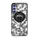 BTS Boyband logo Marble Case Samsung Galaxy A35 5G BC2934