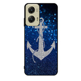 Blue glitter anchor Case Motorola Moto G Stylus 2024 5G BC3001