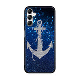 Blue glitter anchor Case Samsung Galaxy A15 BC3001