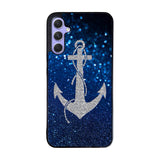 Blue glitter anchor Case Samsung Galaxy A55 5G BC3001