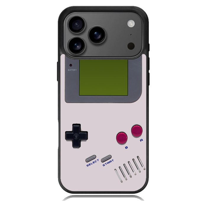Classic Retro White Milk gameboy iPhone 17 Pro Case BC3006