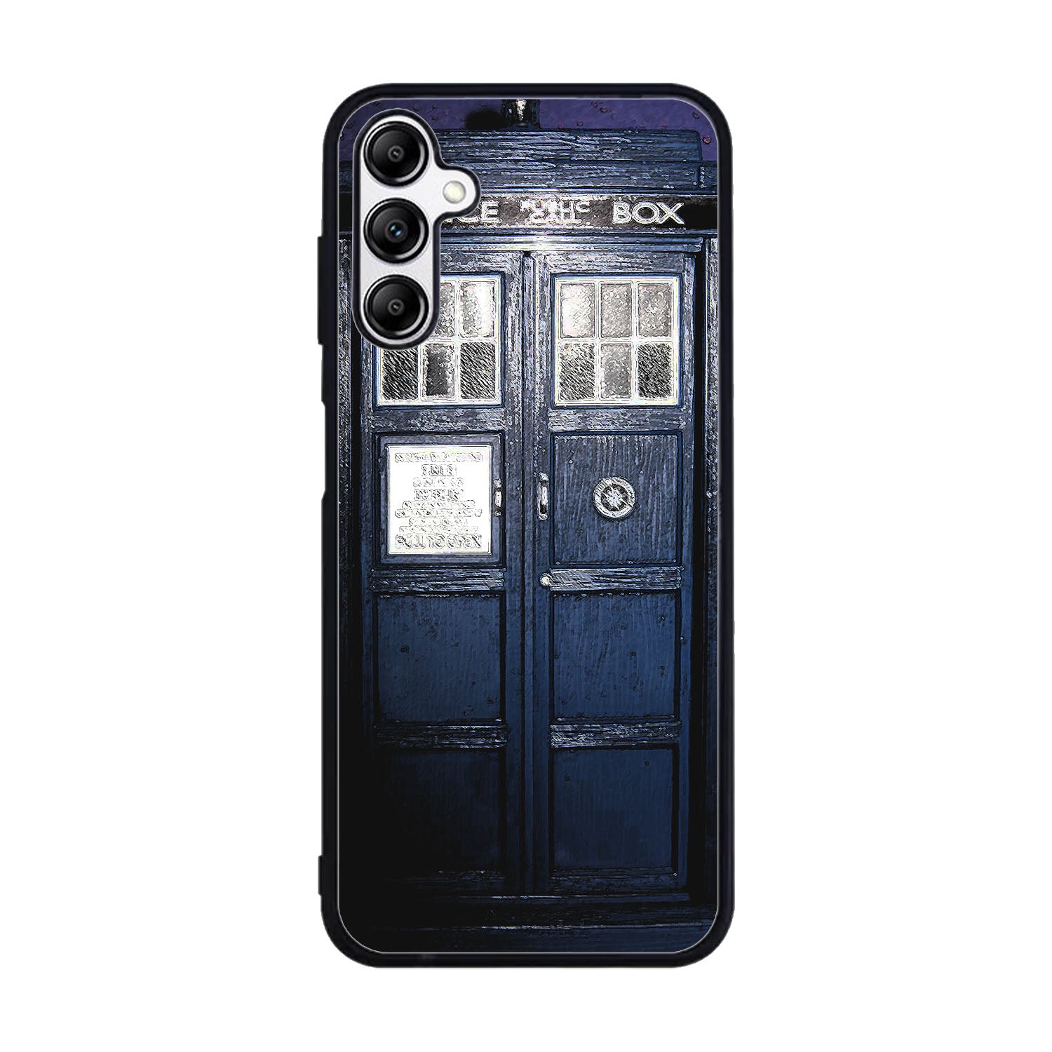 Dark Blue Tardis doctor who toys Case Samsung Galaxy A15 BC3008